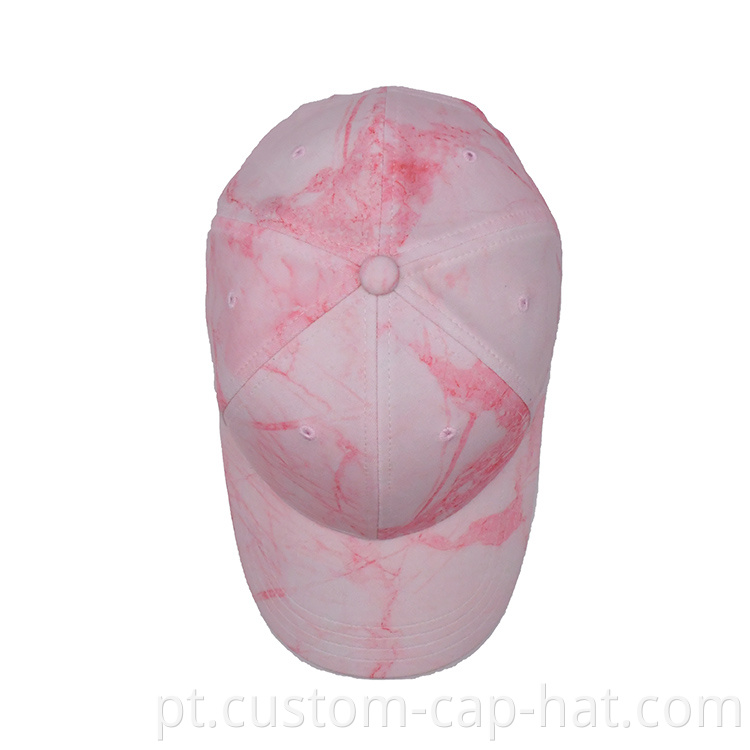 Pink Tie Dye Baseball Cap